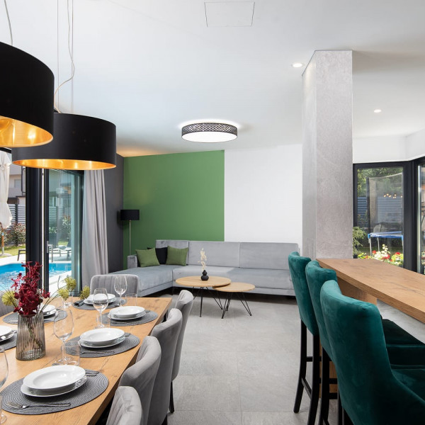 Kuhinja, Moderne Villa mit 8 Schlafzimmern, 900m von Meer entfernt, Najam kuća za odmor u Puli Pula